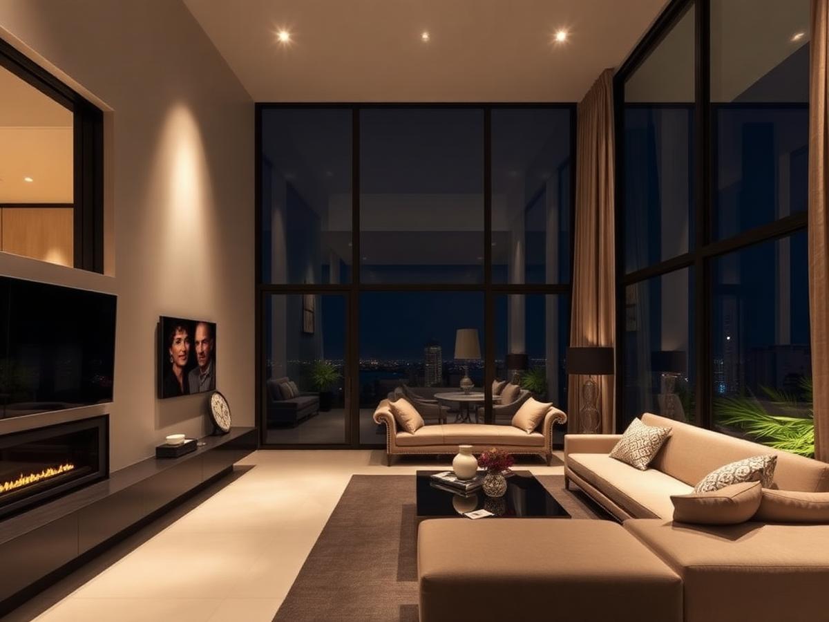 Interior residencial de lujo en Chihuahua